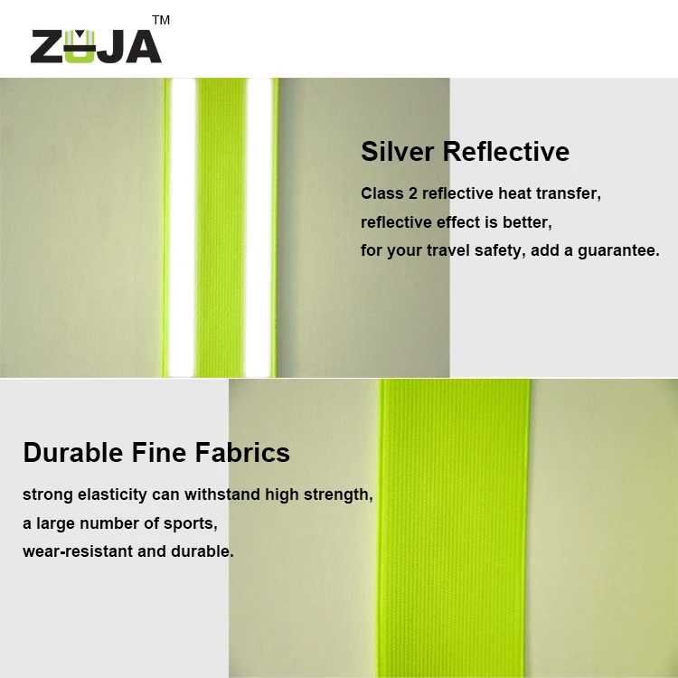 ZUJA Custom Safety Reflective Waist Belt For Motorcycle Cycling