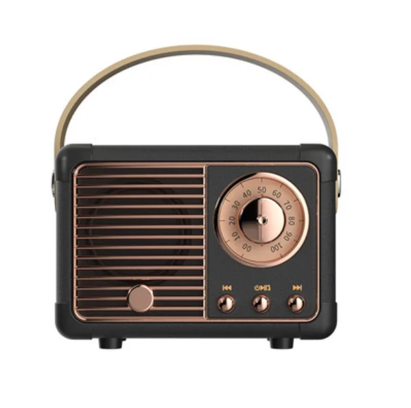 Retro BT Speaker HM11 Classical Retro Music Player Sound Stereo Portable Decoration Mini Speakers Travel Music Player
