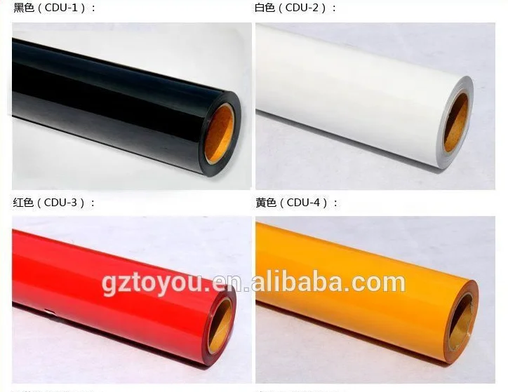 Printable heat transfer vinyl PU vinyl with water transfer printing films