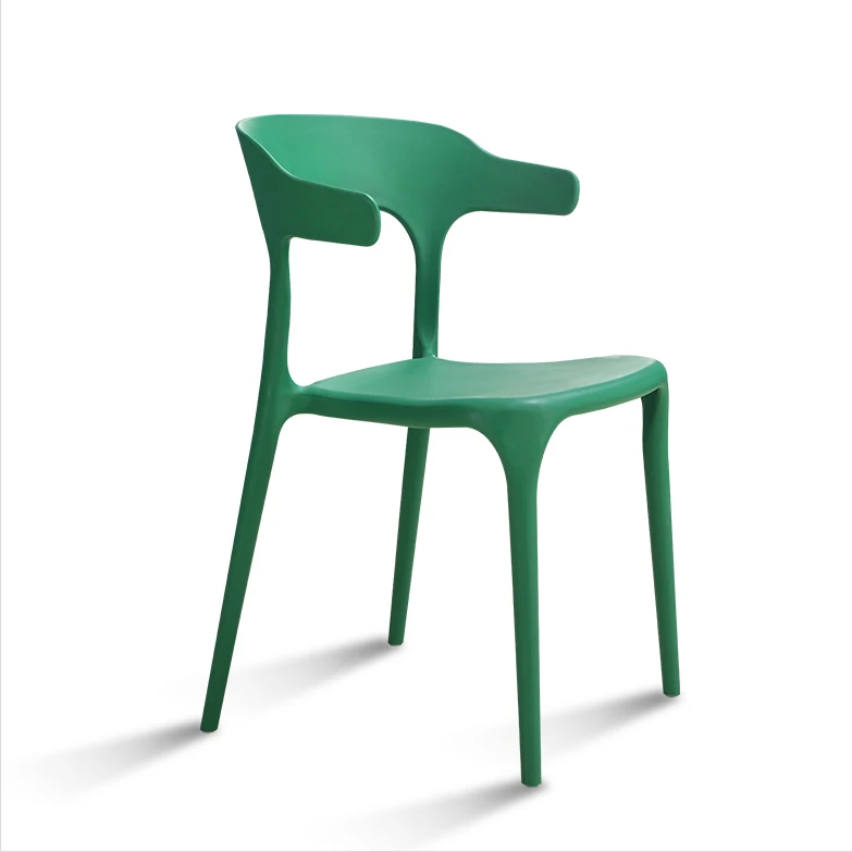 China new modern colored plastic cafe table chair
