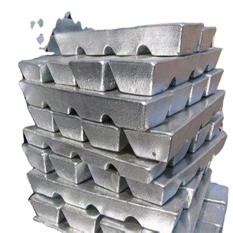The factory sells high-purity lead ingots,Stable supply, quality and quantity welcome to buy