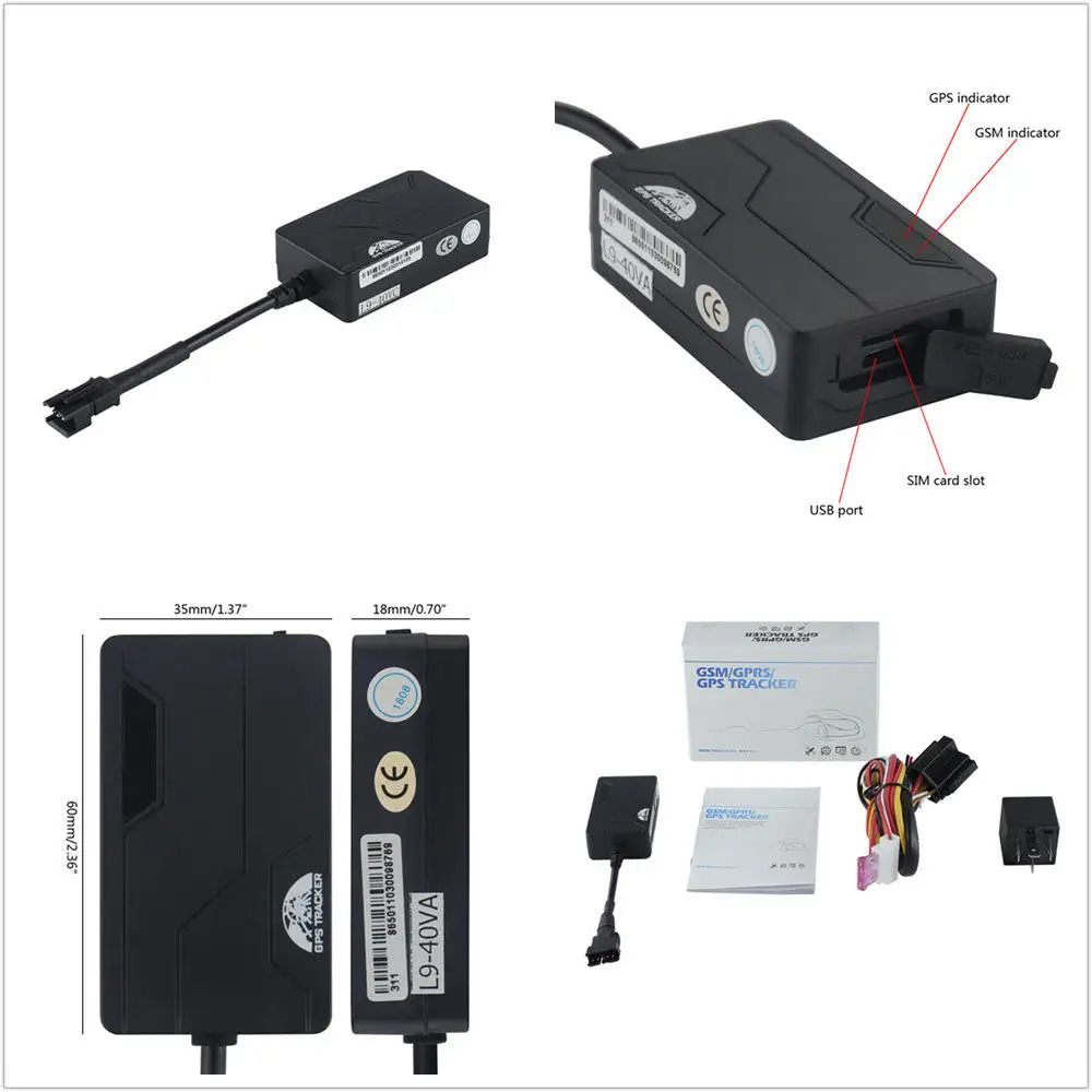 Original Coban TK311 311b 311c GPS Tracker Vehicle motorcycle E-bike gps tracking devices free web Platform with remote control