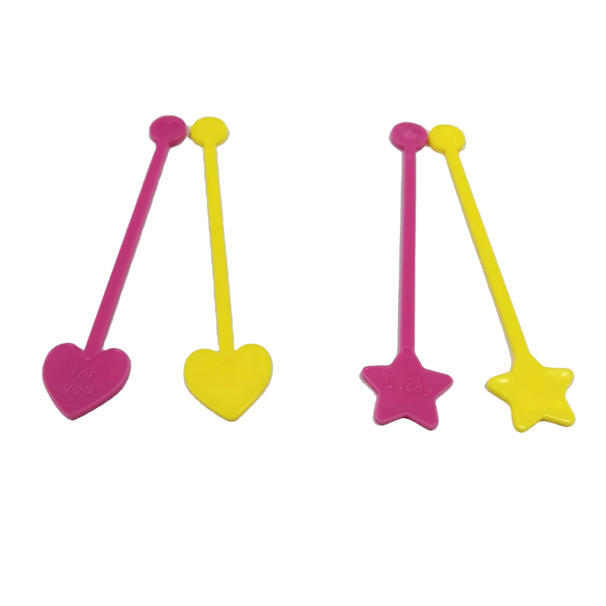 10cm Round plastic round lollipop sticks plastic