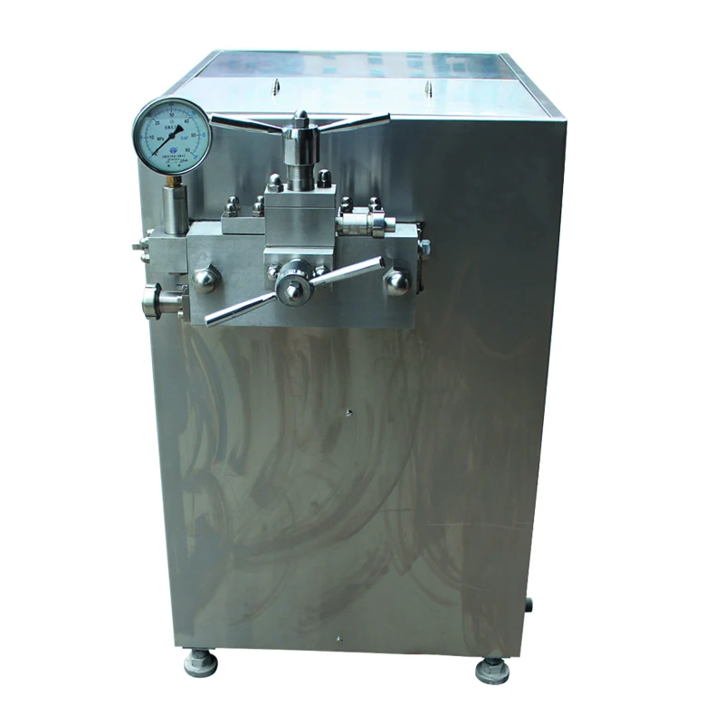 Industry High Pressure Continuous Homogenizer Milk Homogenizer for Making Ice Cream Cakes