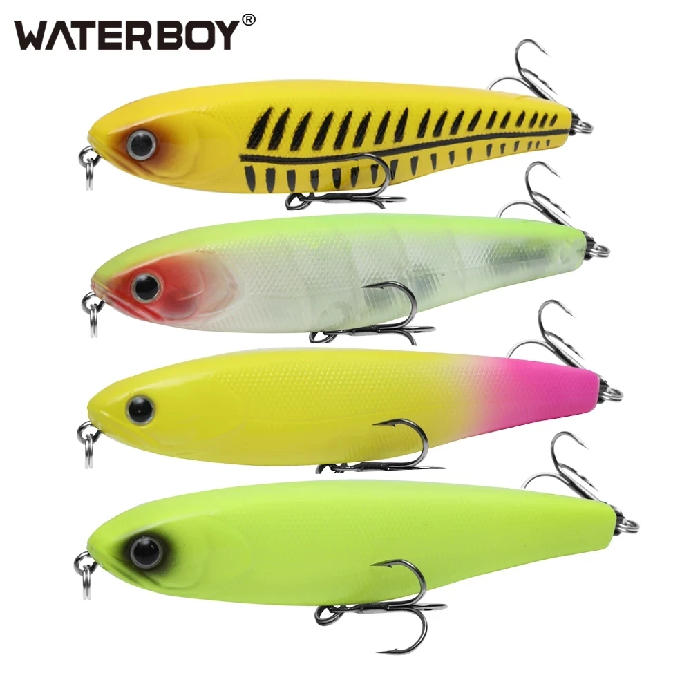 WATERBOY Pencil Fishing Bait  8.5cm 9.5cm 12.8cm Hard Artificial Multi Colors New Arrive Fish Lure Factory Wobbler Pesca