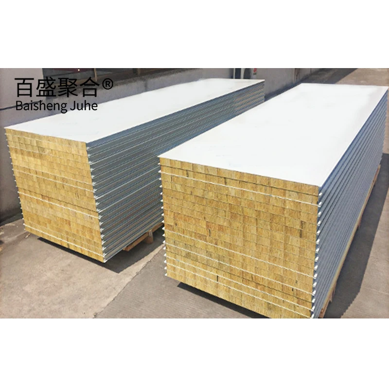 Sandwich panel Roof Wall PUR PIR Rockwool filled 4cm 5cm 8cm 10cm thickness Wood Look Sandwich Panel Stone Look Sandwich Panel