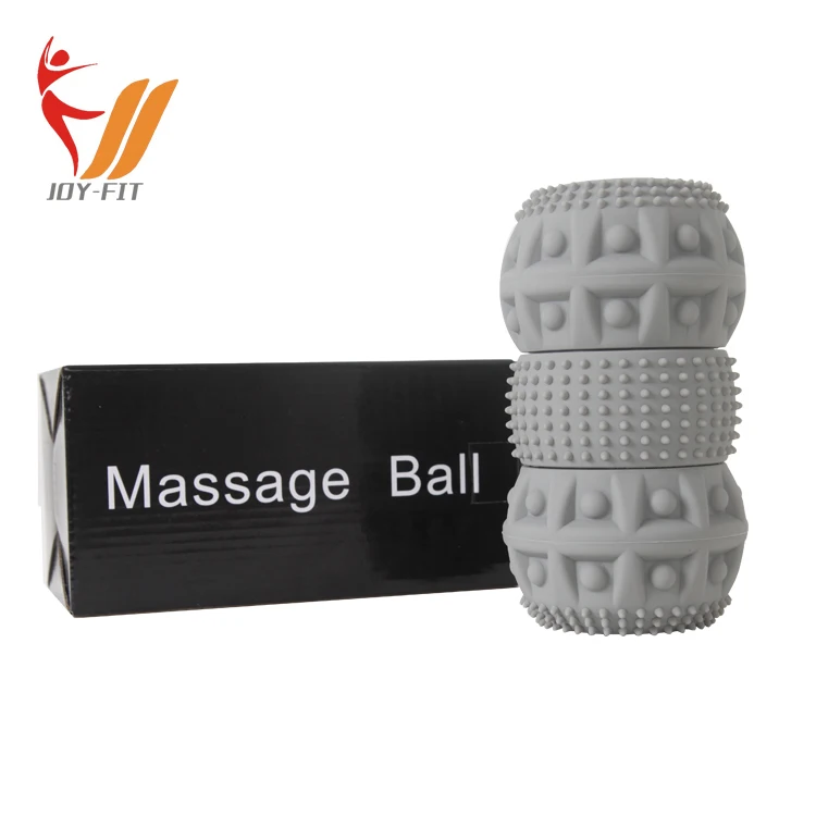  2021 New Arrival Large Spiky Electrics Gym Recovery Yoga Peanut Vibration Massage Ball for Stress