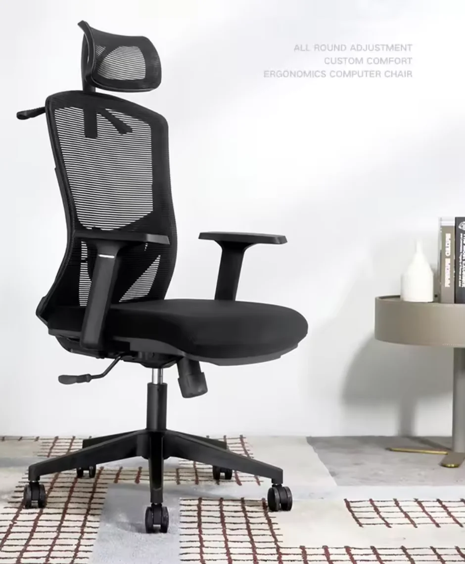 Luxury High Back Lumbar Support Ergonomic Executive CEO Boss Manager Computer Desk Swivel Office Chair Furniture