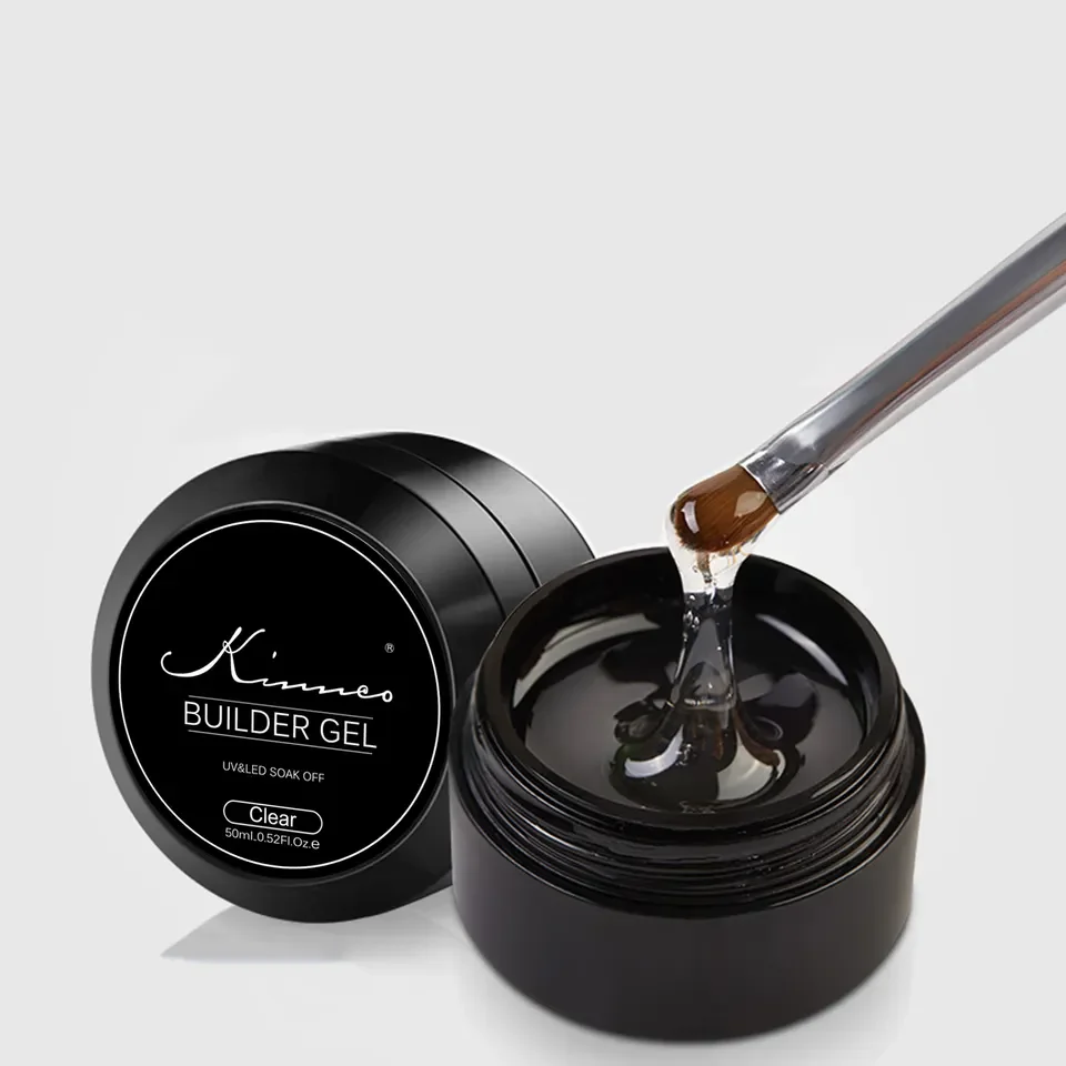 UV Led BuildingGel 6 Color Soft Construction Gel Nail Poly Self Leveling Nail Extension Gel Soak off for Nail Art