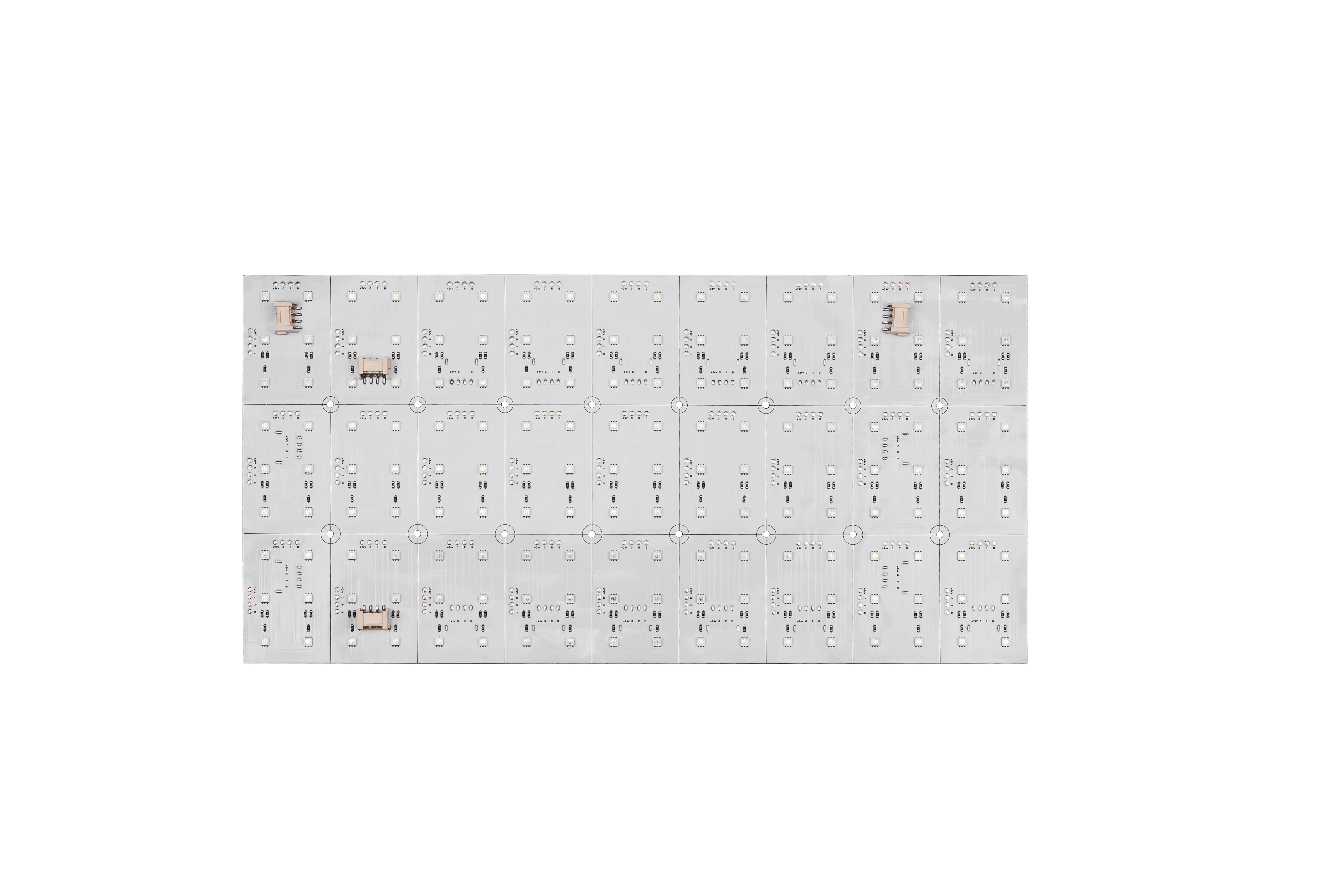 Заводская поставка гибкие светодиодные ленты с изогнутой поверхностью IP20 240 мм для плитки