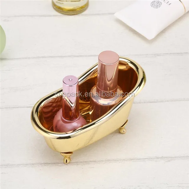 factory Small size plastic mini bathtub container, transparent PS bathroom accessories