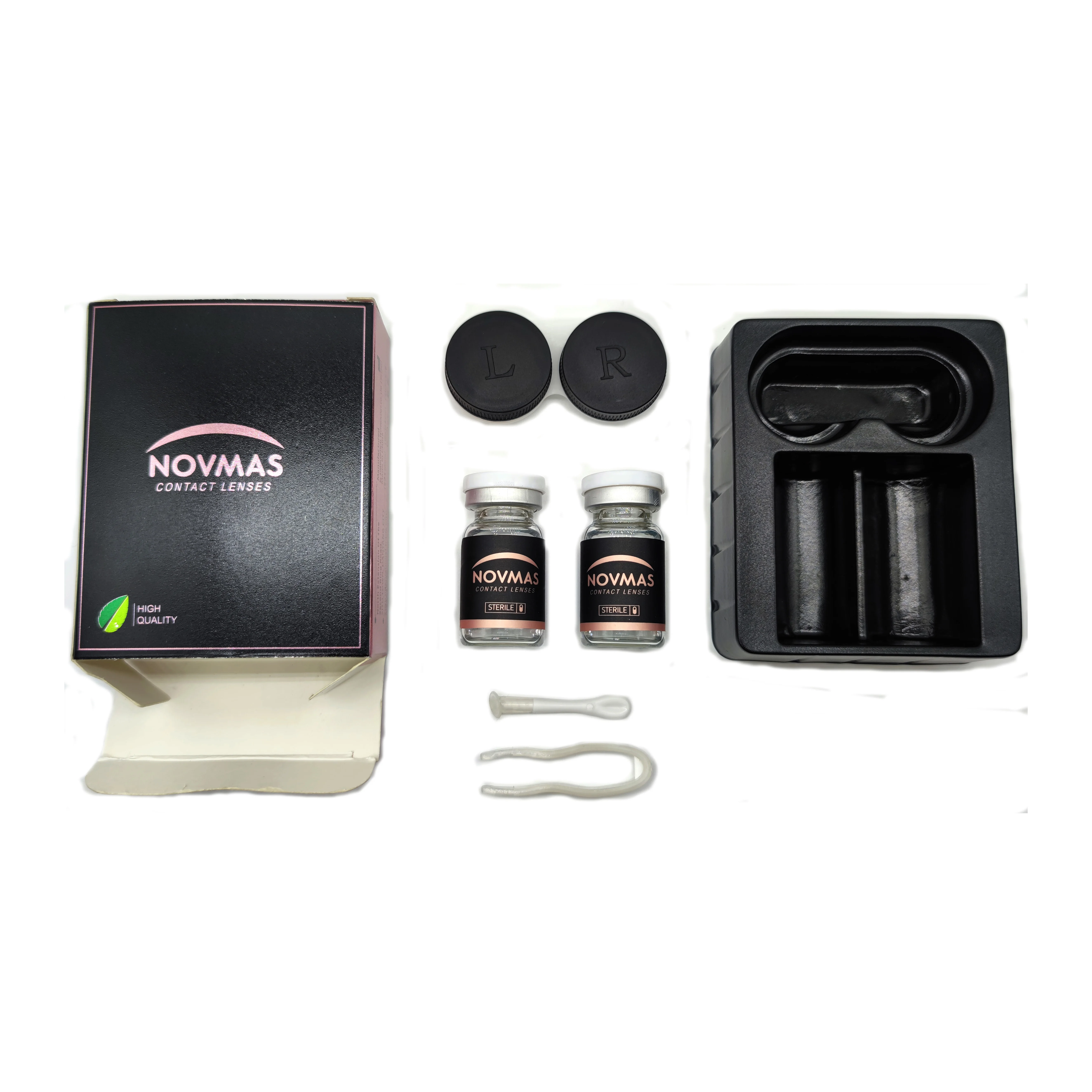 
Novmas 2021 Fashion Classic 12 Color Contact Lenses Can Be Customized Packaging Box Color Contact Lenses 