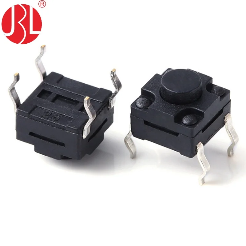 TC-00108 IP67 right angle DIP type with 4 terminals waterproof tact switch