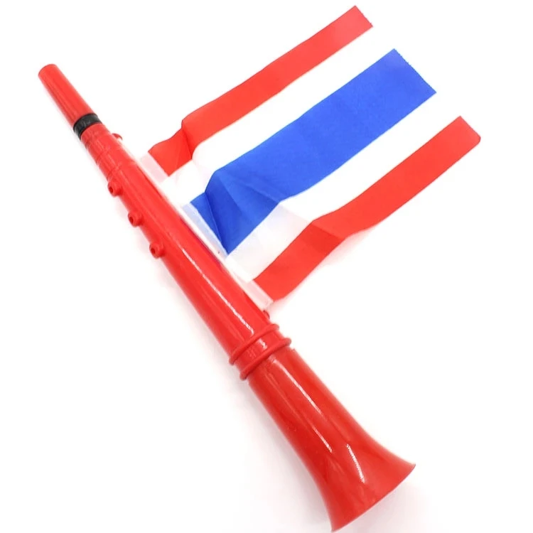 Cheap Custom National Flag Vuvuzela Plastic Horn Soccer Fans Flags Air Horn Cheering Custom Flags Horn