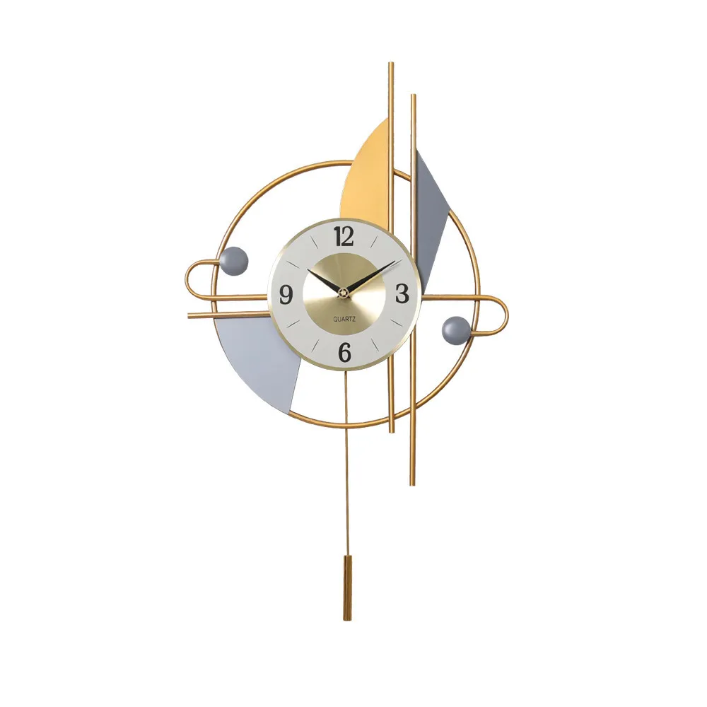 2021 New Arrival Wall Art Decorate Wall Pendulum Clock for Sale