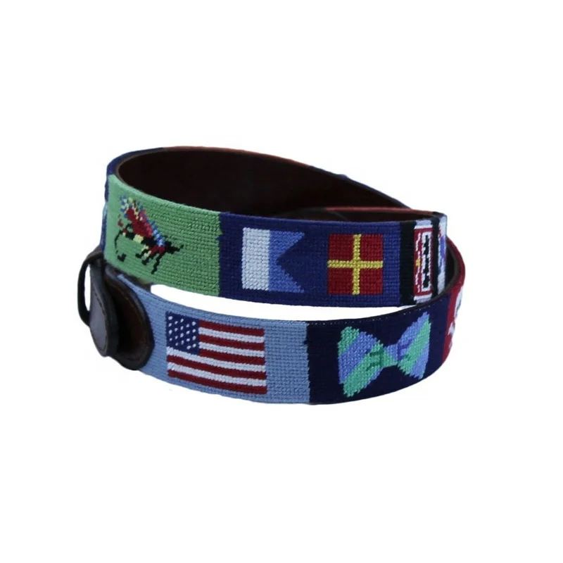 Мужской кожаный ремень с тиснением под заказ