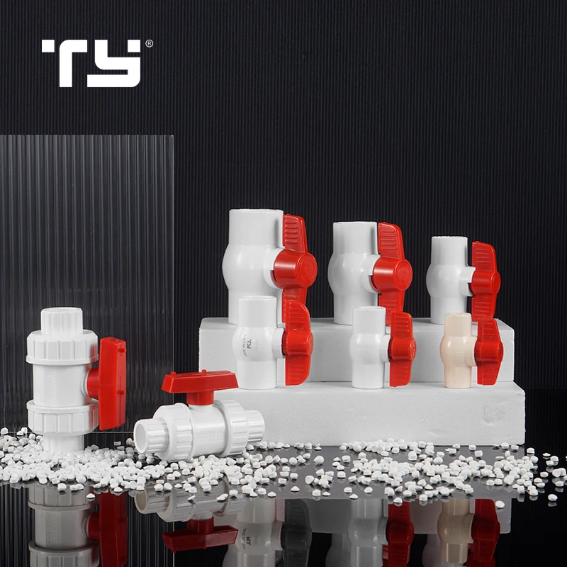 TY American market valve NSF UPC plastic CPVC UPVC PVC Compact ball valve for water system