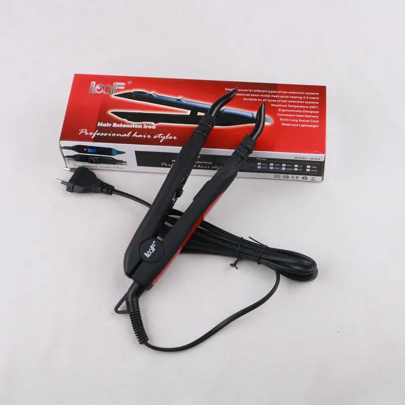 Professional Multi-function  Adjustable Temperature Mini Keratin Fusion K Sharp Tip Type Hair Extensions Tools Connector