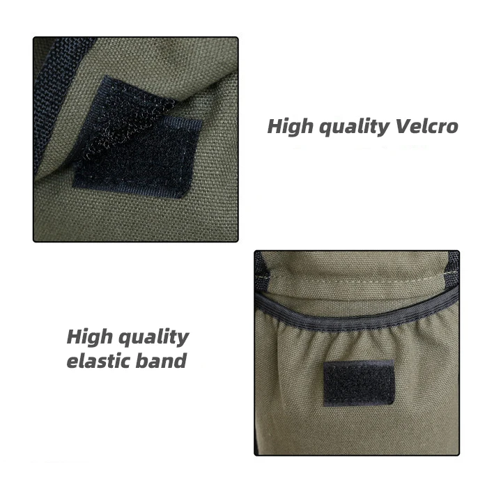 Outdoor Canvas Ebike Motorcycle Mountain Bike Rear Saddlebag Motorcycle Tail Side Luggage Tool Storage Bags for Cycling Travel