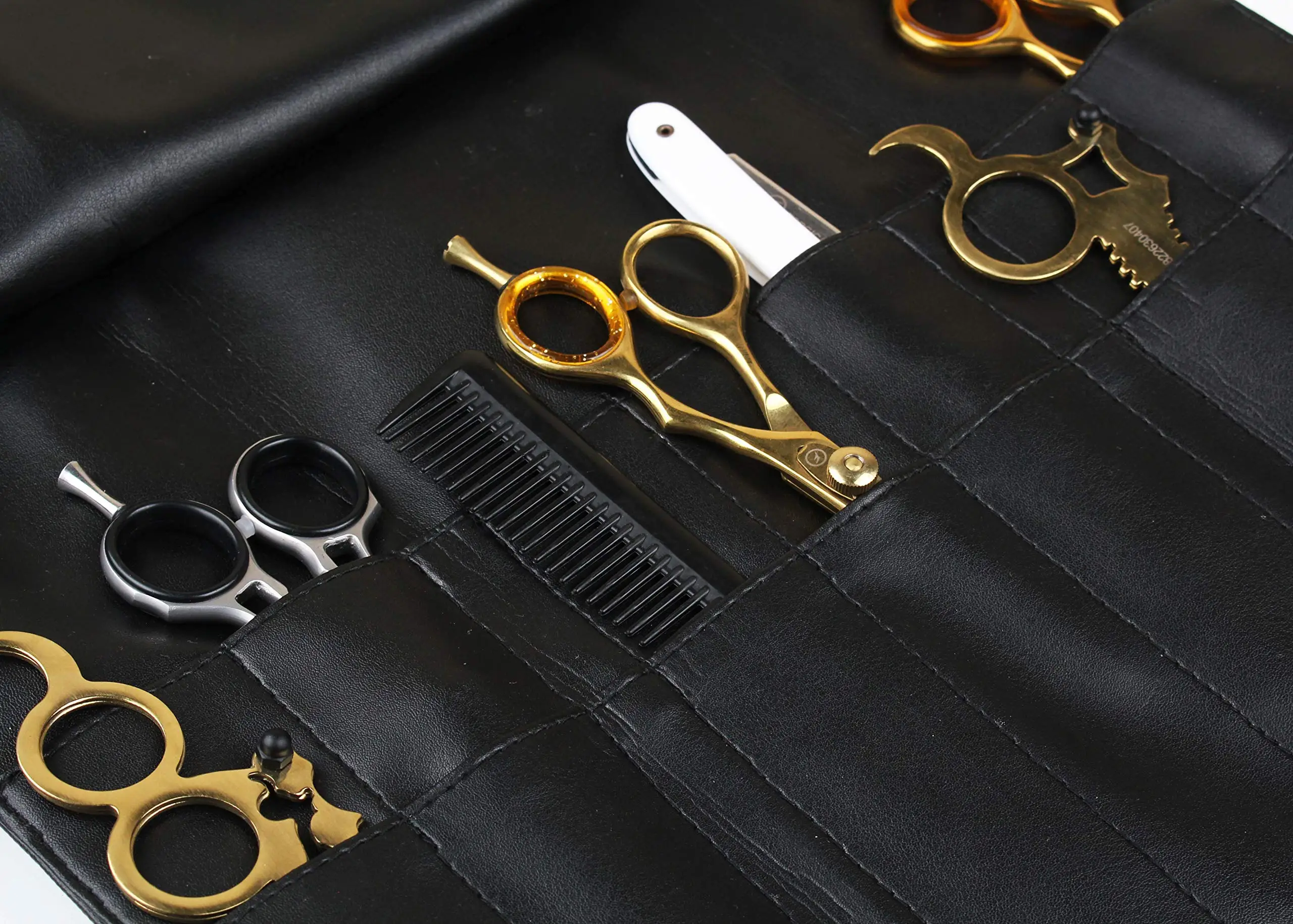 New design pu leather rolling up Pet tool bag for cat/dog/pig/rabbbit