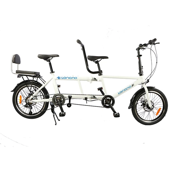2020 New Modle  20 Inch Double Folding Bike Alloy Frame Family Bicycle    Tandem bicycle