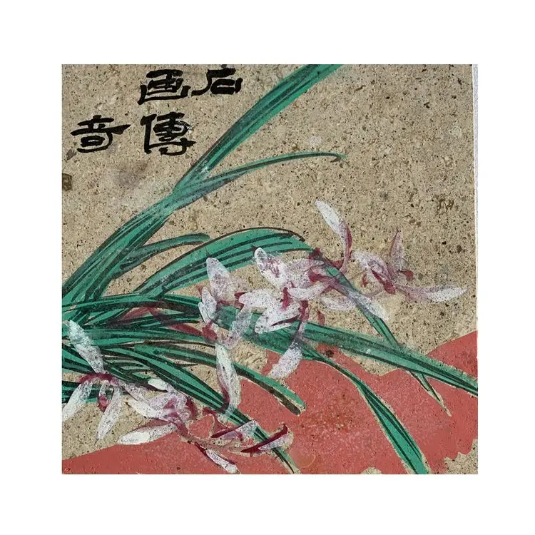 High-Quality Product Quality Painting Modern On Stone Surface Hand-Painted Chinese Landscape Painting