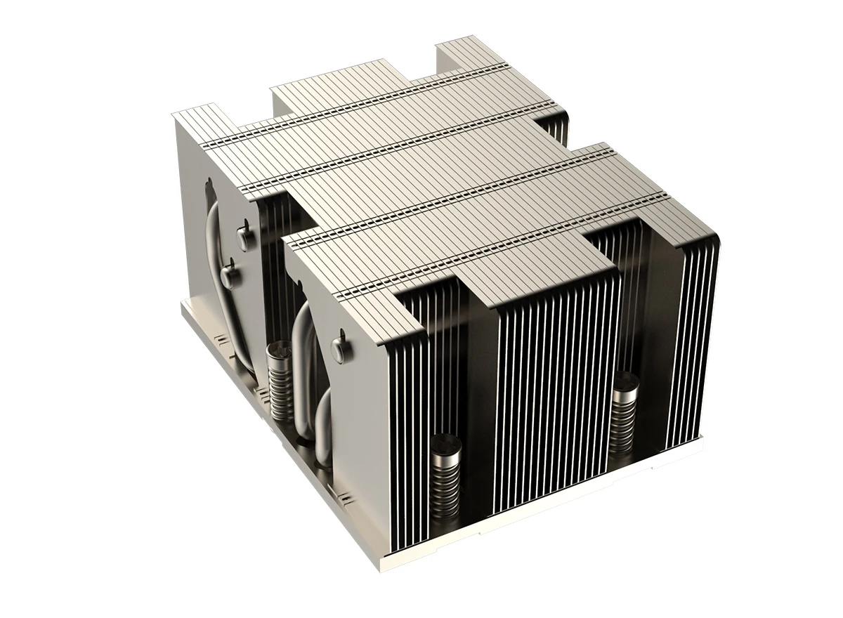 Newest AMD SP5 2U Passive LGA 6096 Genoa EPYC 7004  TDP 350W CPU cooler heat sink heatsink for workstation server