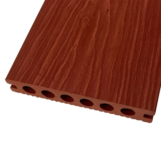 WPC Decking with 3d Embossed texture Plastic Composite Floors