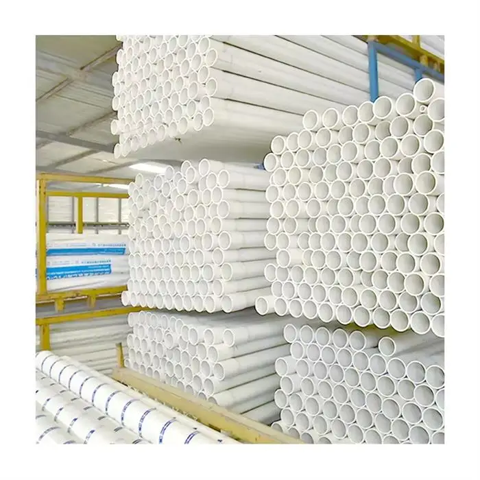 Bulk Plastic Pipe Manufacturer Schedule 40 White PVC Pipe