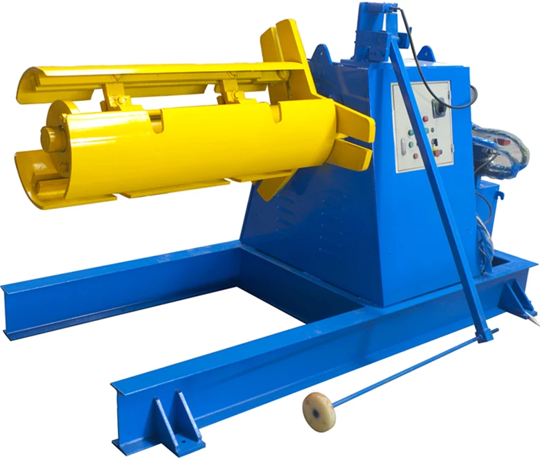 manual mandrel steel coil decoiling decoiler machine for sale