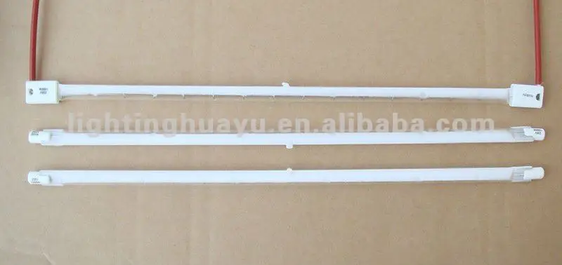 230V1000W infrared heat lamp with white reflector IR bulbs