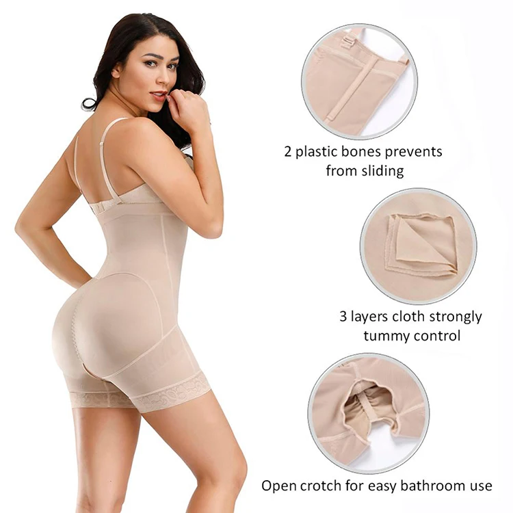 High Quality Lace High Waist Tummy Control Thigh Plasticity Butt Lifter Waist Trainers Body Shaper Slimmiming