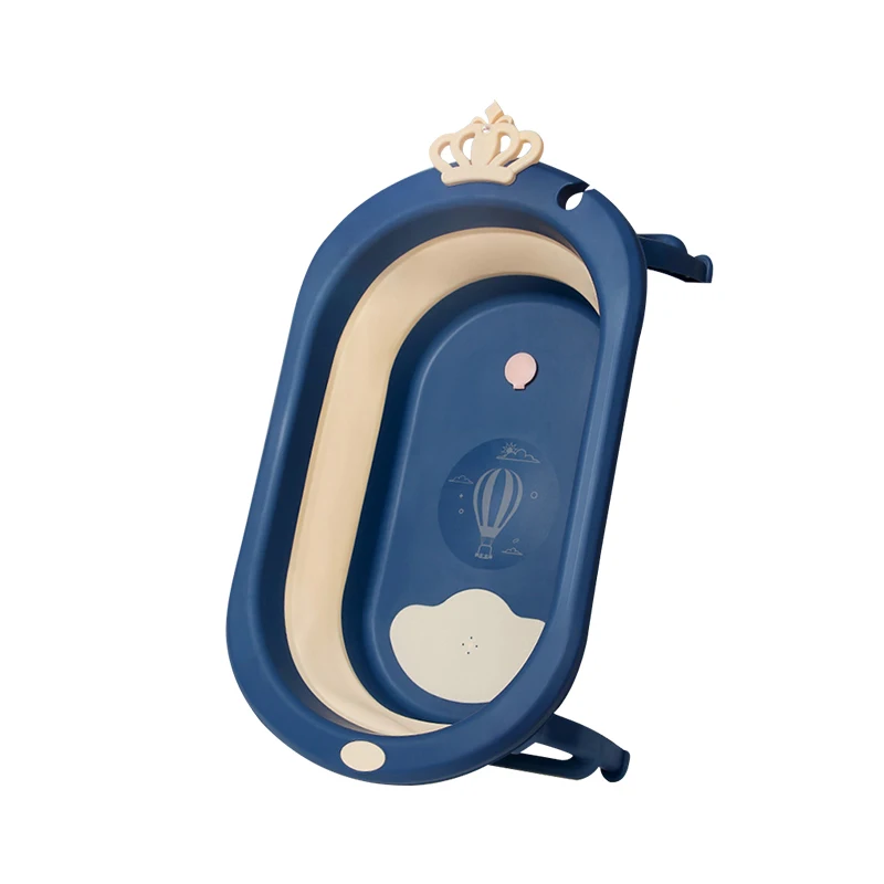 Hot-sale Folding Cute Plastic Bathtub Portable Bathroom  Baby Bath Tub