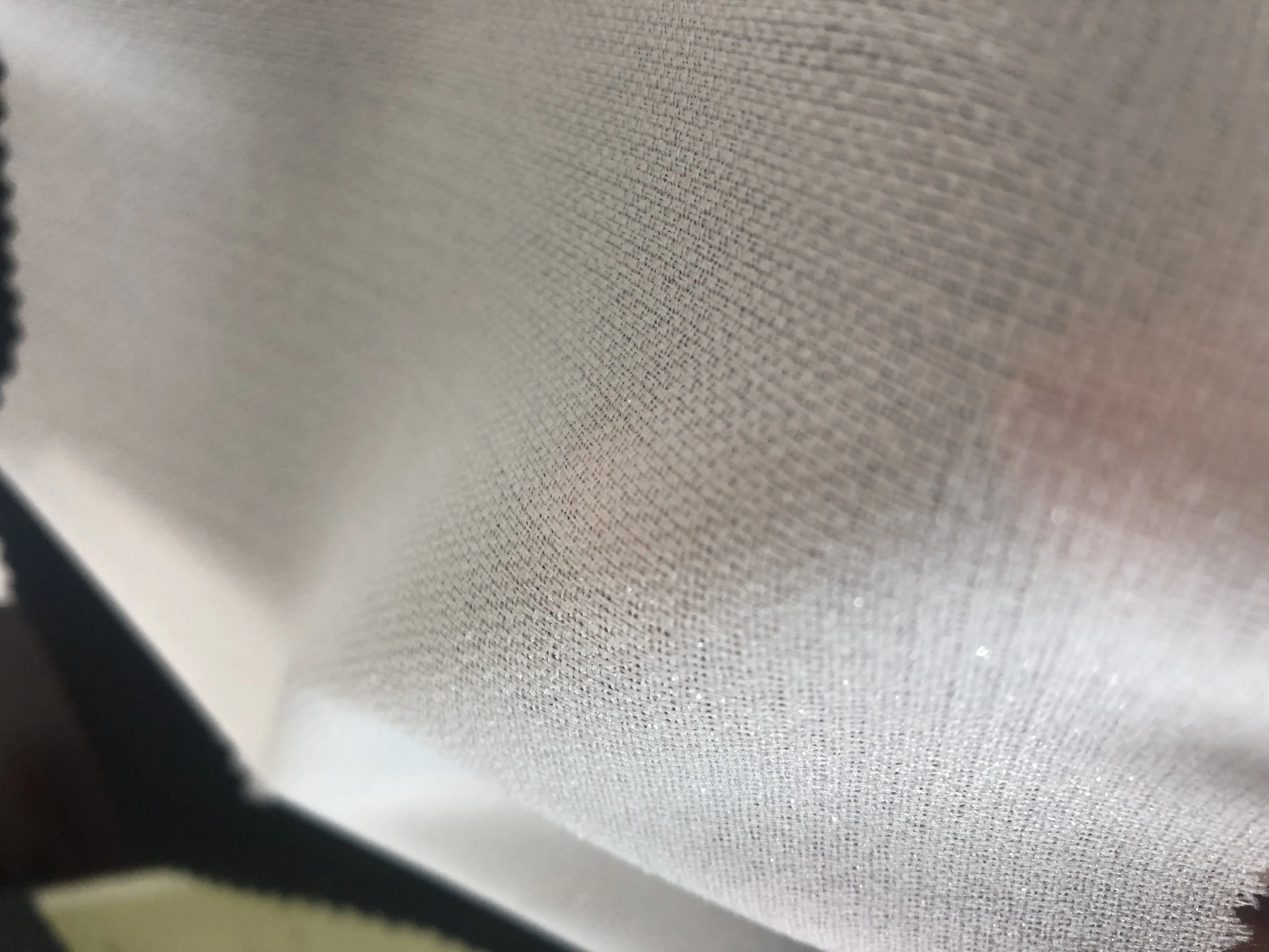 woven fusible interlining water jet fabric for suits