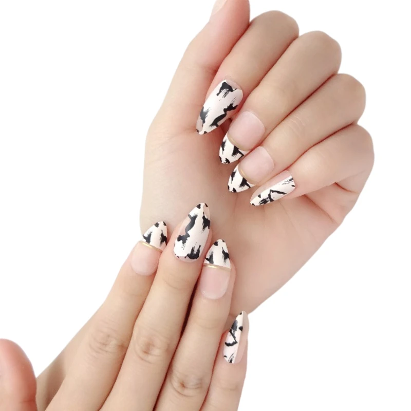 
Where Buy High Quality Durable Using Anti Glue Overflow Nails Impress False Nail Reusable 