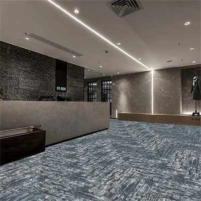 luxury living room carpet tiles modern european custom nylon printing hotel carpet