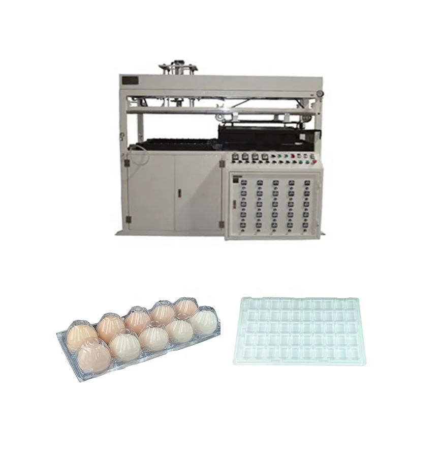 Полуавтоматическая пластиковая вакуумная формовочная машина