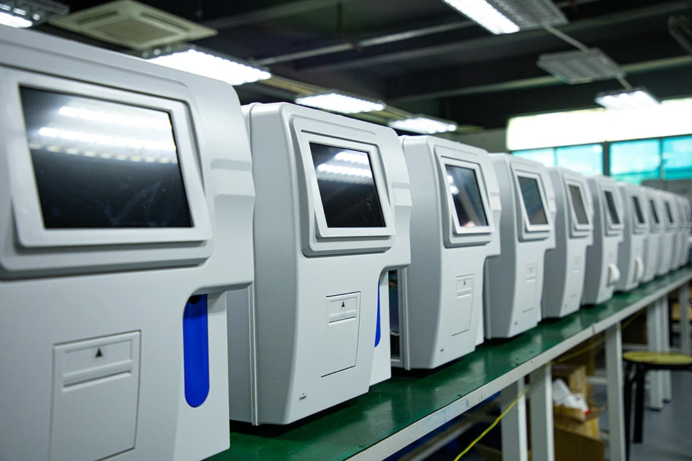 Fully Auto Blood Analyzer Veterinary Auto Hematology Analyzer SK9600vet Russian Operating Languages Touch Screen