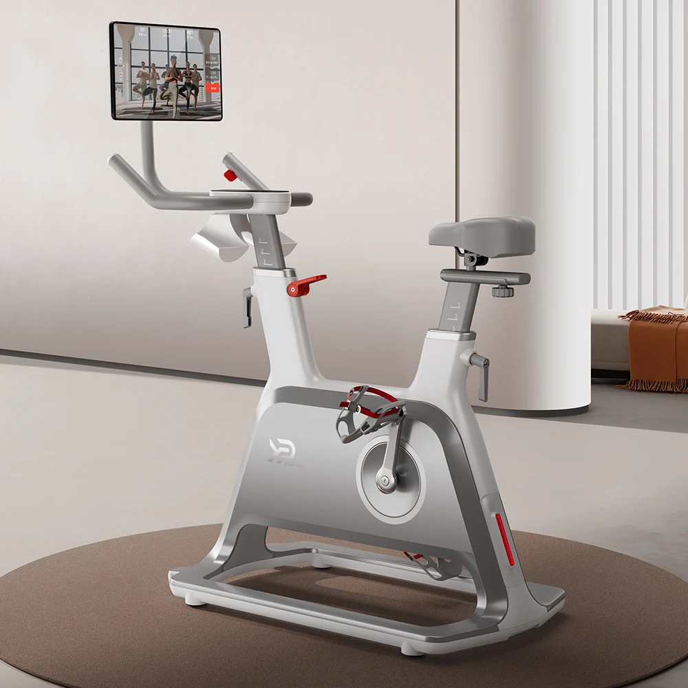 YPOO new spinning bikes for home smart 6kg flywheel spin bike Magnetic Exercise bike  with  YPOOFIT APP