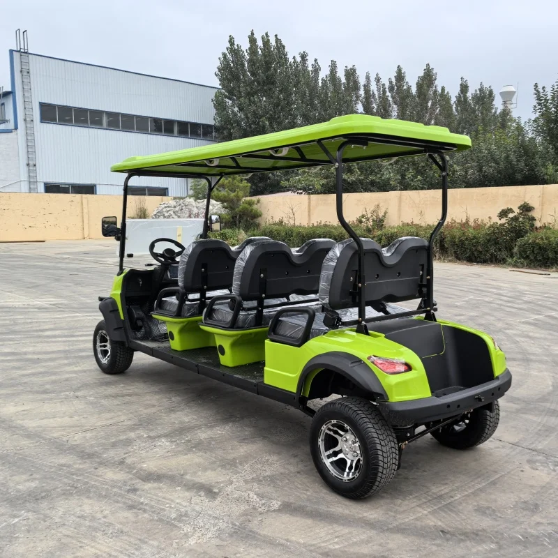 2/4/6/8 Seats Metal Steel Plastic Hunting Golf Cart Electric off Road Golf Carts Car Buggy Golf Scooter with Curtis