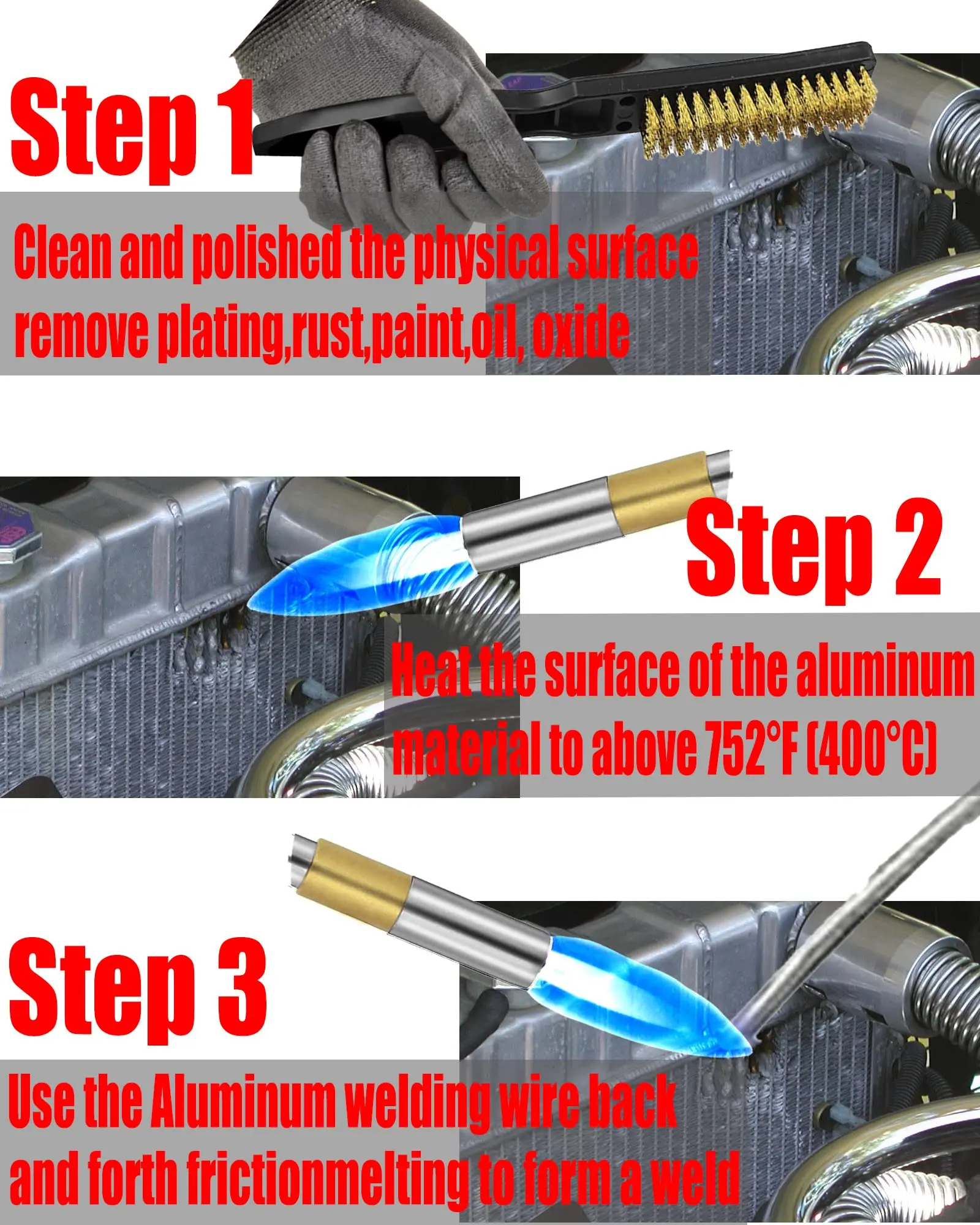 cartridge No soldering powder required Free sample aluminum MIG TIG Welding Wire ER4043 4047 5183 5356 TIG welding filler rod