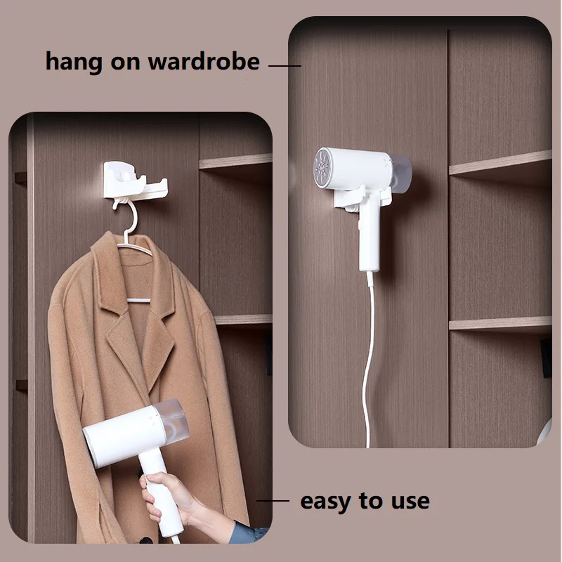 Вертикальный портативный отпариватель для одежды, ручной складной отпариватель для одежды для дома и путешествий с щеткой в комплекте 200 мл