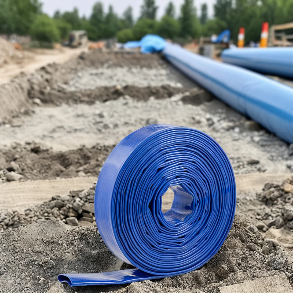 High Quality 3 Inch PVC Layflat High Pressure Water Hose Flexible Agricultural Irrigation & Industrial Water Pump Discharge Hose