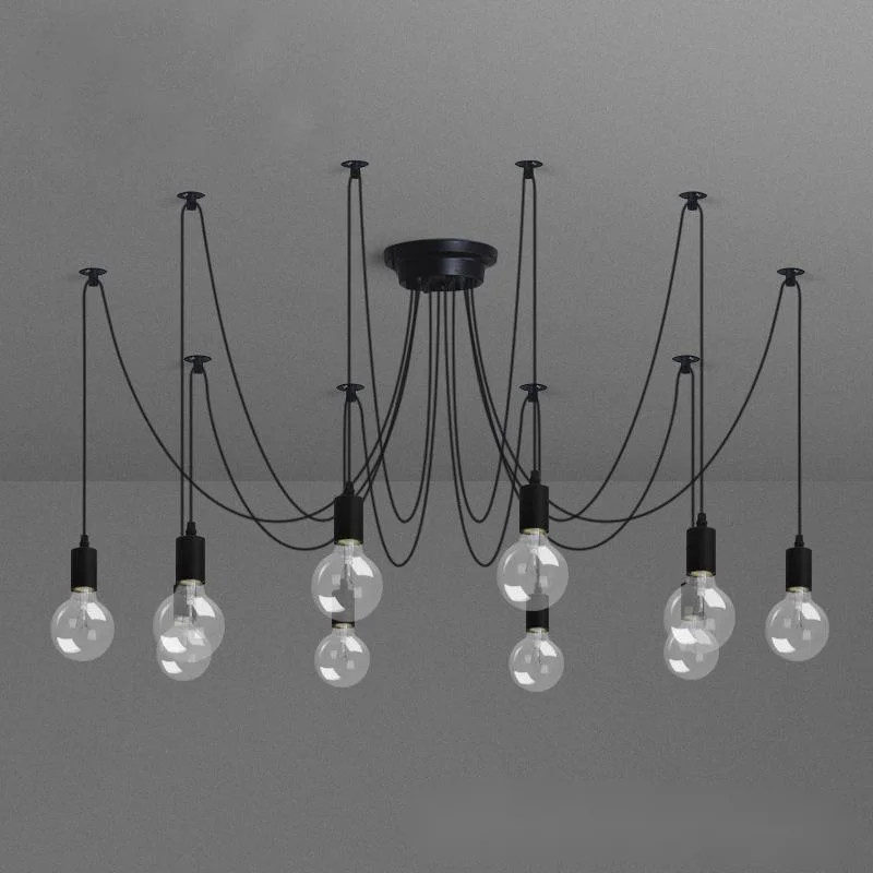
Dongguan Hi quality E26/E27 EU or US Fashion Vintage Nordic Spider Pendant Lamp 