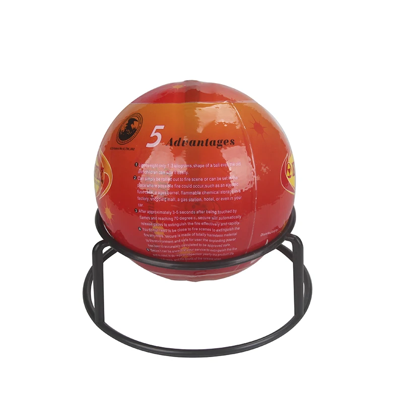 China wholesale red paint carbon steel 1.3 kg fire extinguisher ball CE certificate high quality