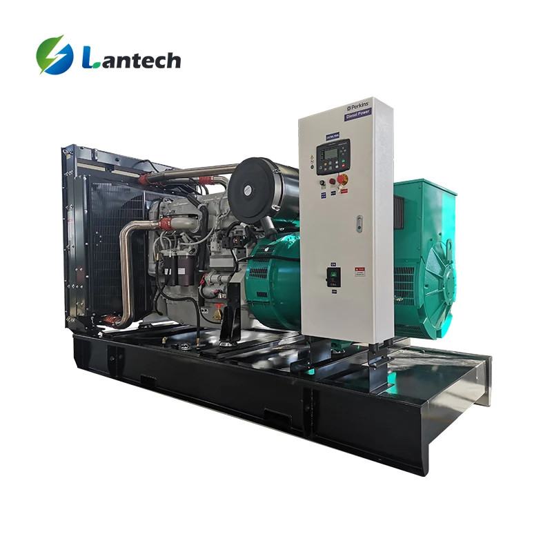 Factory directly sale price 400kva open silent diesel generator price Pokins 2206C-E13TAG3 400kva genset price
