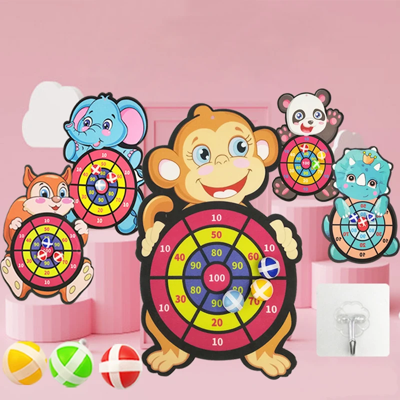 Новая детская мишень клейкий Мяч Кисть Dartboard Спорт Детские развивающие настольные игры с внутренним и наружным взаимодействием