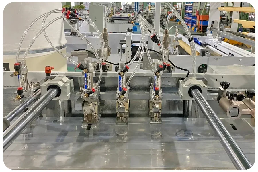 Customized Euro Type Baby Diaper bag Windmill Collection Wicket Bag Making Machine