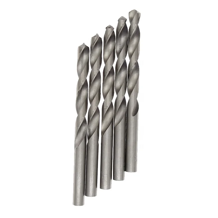 HSS Coating 8mm Twist Drill Fully Ground 5% Cobalt M35 HSS Tile Drill Bit Set For Metal Drilling For Steel Copper Brass