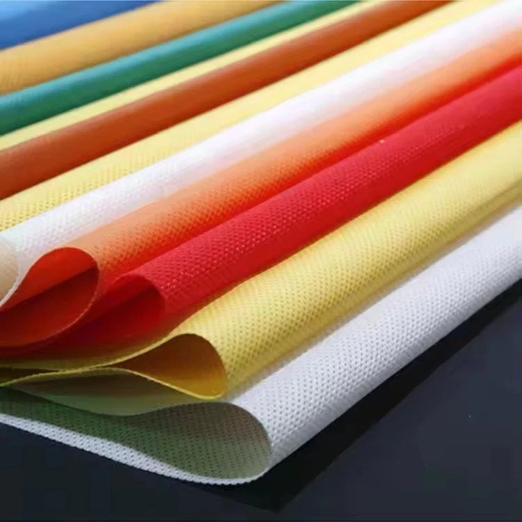 Factory Custom Eco-friendly Reusable Water Absorbent 100% PP Spunbond Non Woven Fabric For Nonwoven Bag